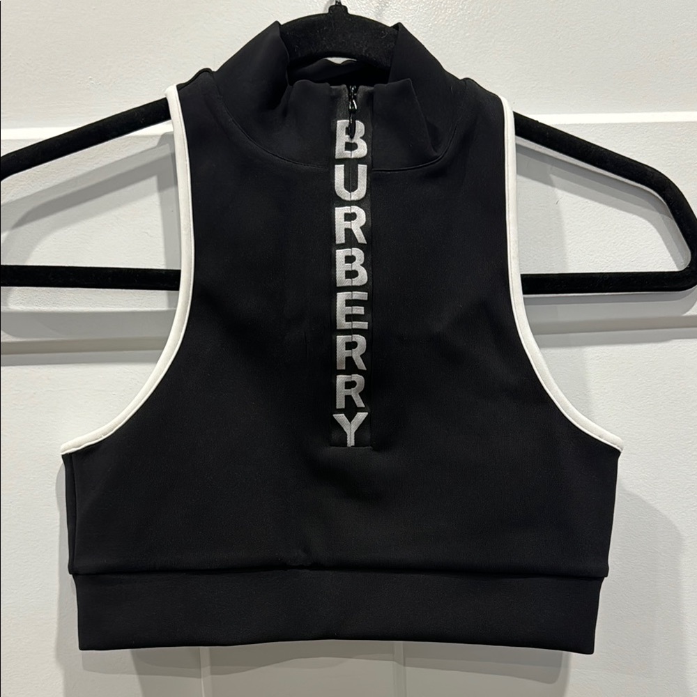 Burberry Racerback Sports Bra/Crop Top